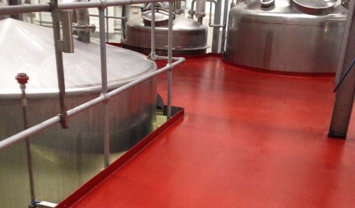 An example of the best food production flooring.